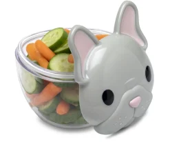 Melii Porta Alimentos Snack Bulldog^ Fiambreras Infantiles