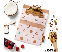 Roll´eat Porta Alimentos Snack n'Go Fruits Coco^ Bolsas Merienda