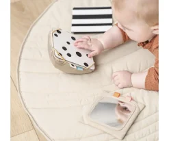 Niños Done by Deer Porta Tarjetas con Espejo Deer Friends Sand