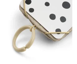 Niños Done by Deer Porta Tarjetas con Espejo Deer Friends Sand