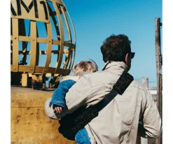 Niños Wildride Portabebés Bandolera Leopardo Marrón