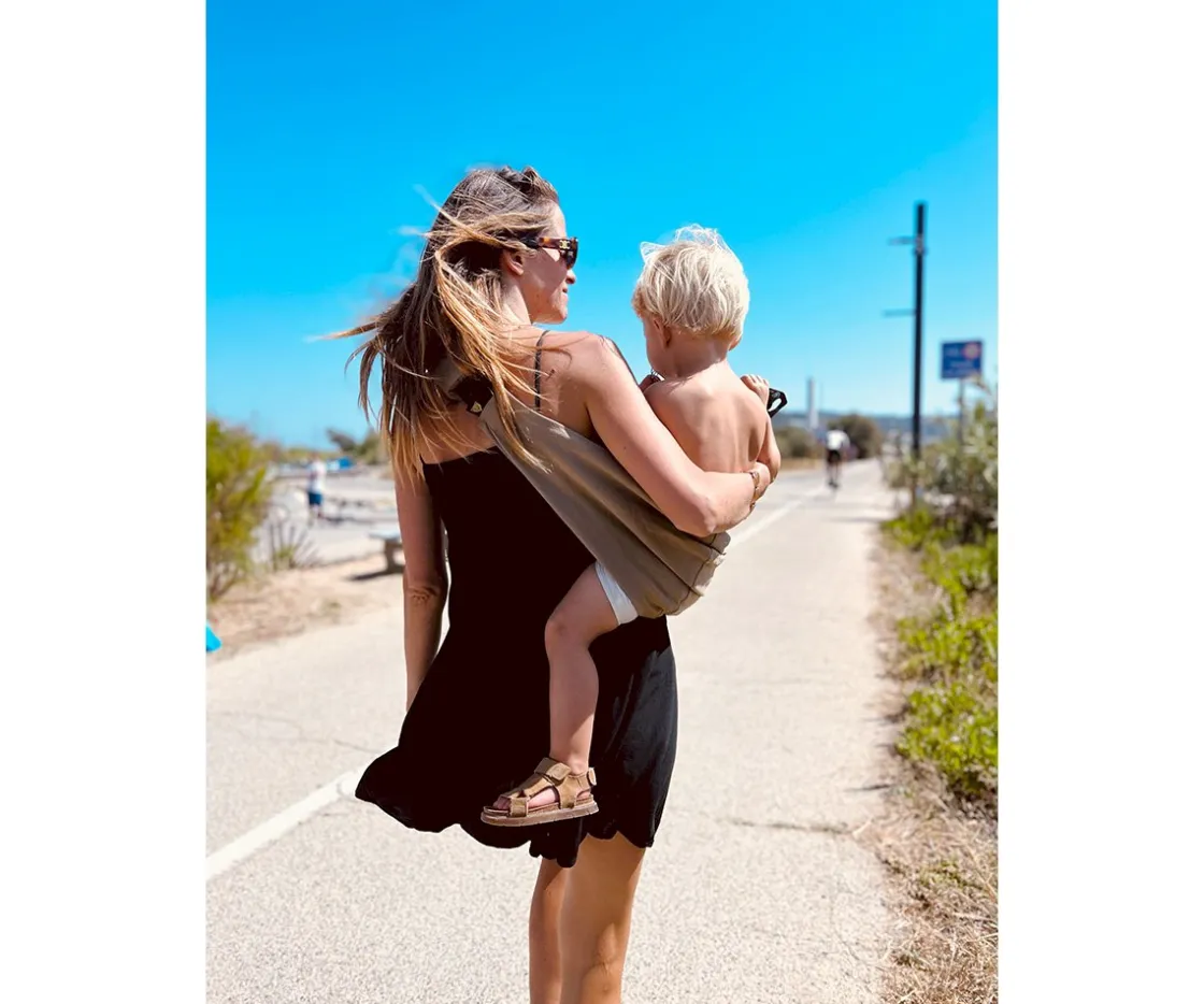 Wildride Portabebés Bandolera Lino Brown