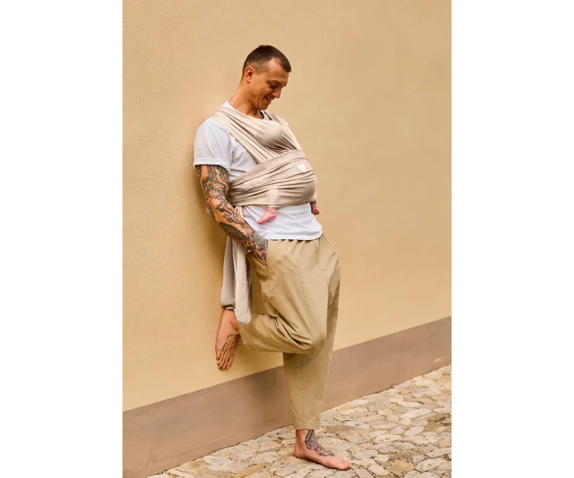 Koala Babycare Portabebés Transpirable Cuddle Breeze Watersling Beige^Niños Mochilas Portabebé