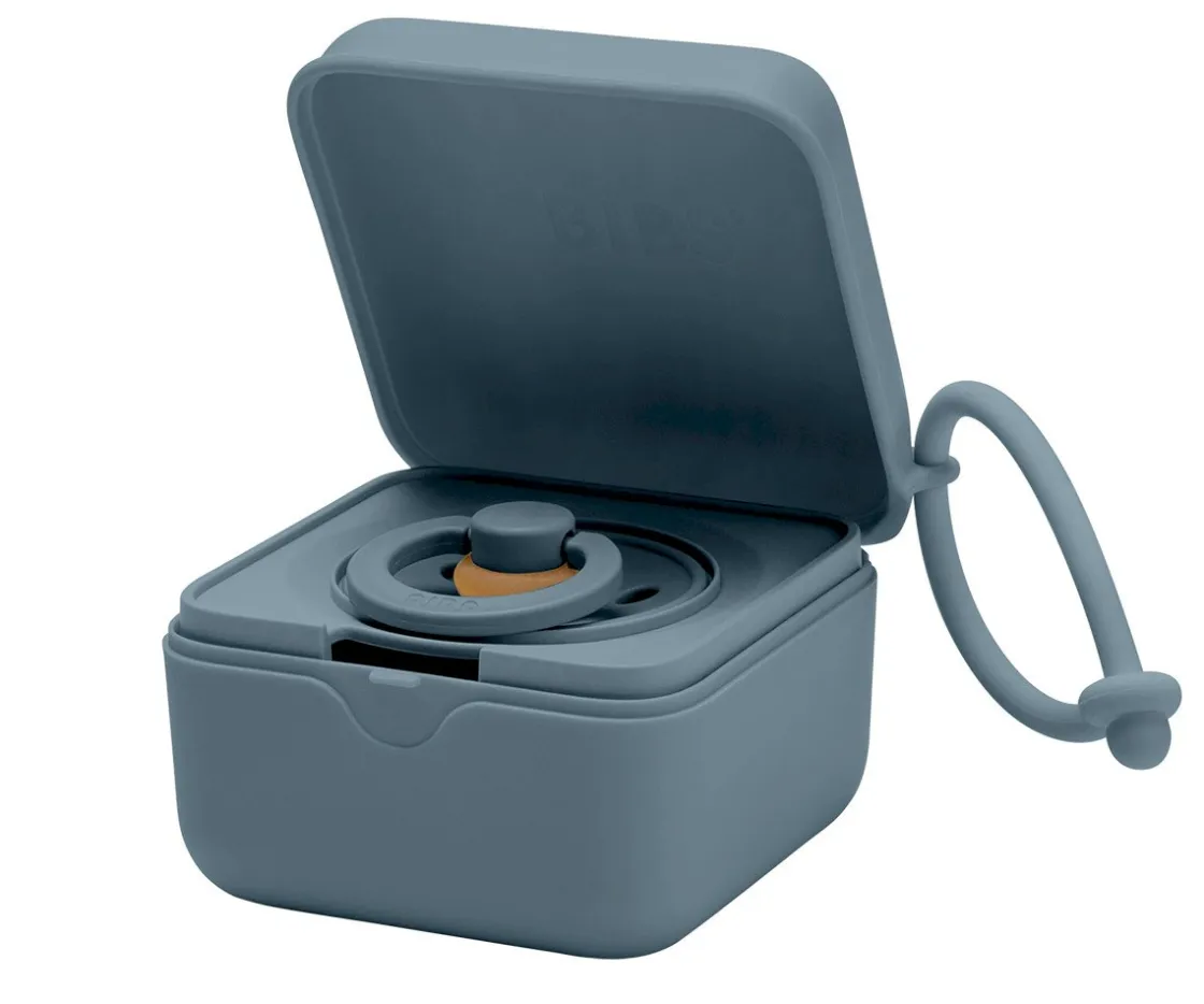 BIBS Portachupetes Petrol^ Portachupetes