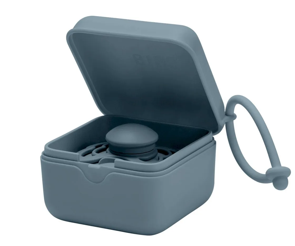 BIBS Portachupetes Petrol^ Portachupetes