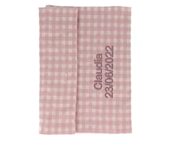Cristina de Jos'h Portadocumentos Vichy Rosa Personalizable^Niños Portadocumentos Bebé