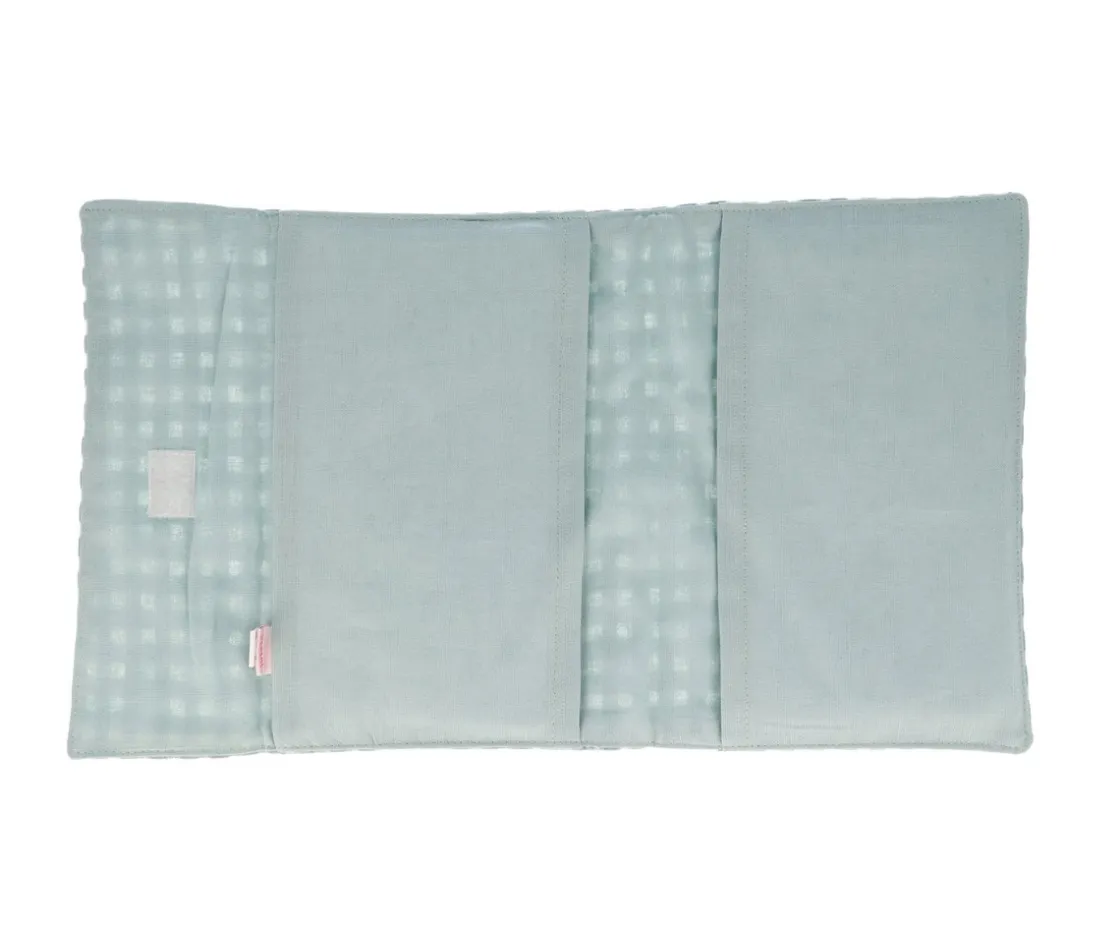 Cristina de Jos'h Portadocumentos Vichy Verde Personalizable^Niños Portadocumentos Bebé