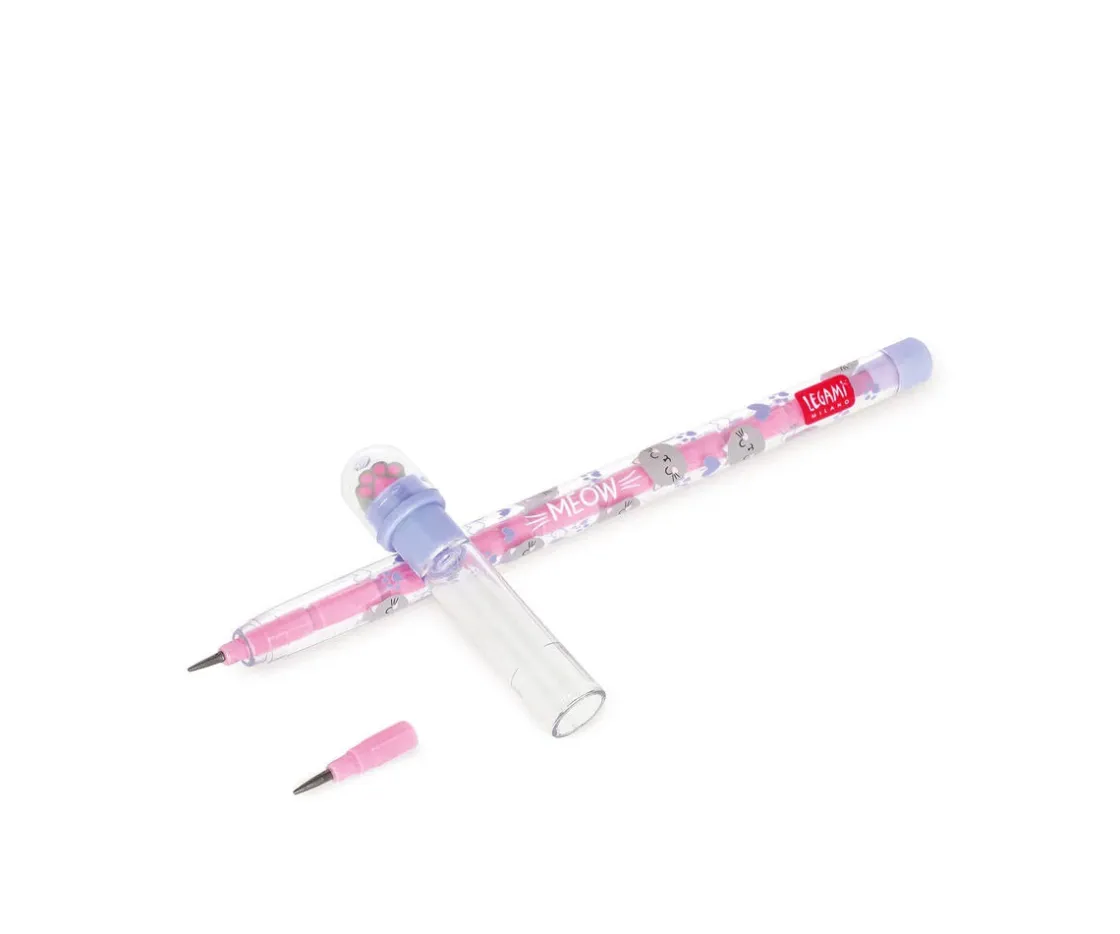 Legami Portaminas Apilable con Borrador Kitty