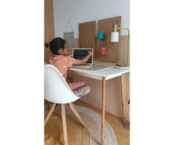 Niños small foot Portátil de Madera con Pizarra Magnética