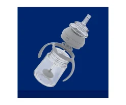 LOVI Primera Taza con Pajita Marrón^Niños Vasos Para Bebés Y Niños