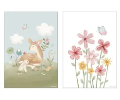 Little Dutch Póster Fairy Garden^ Decoración Pared Infantil