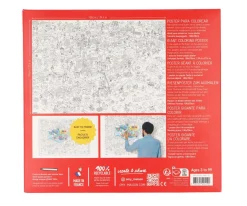 Omy Póster XL España Para Colorear^Niños Manualidades Para Niños