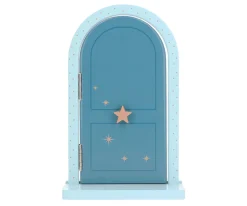 Monnëka Puerta y Buzón Mágicos con Complementos Azul Personalizable^ Adornos Y Decoración Navidad