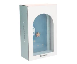 Monnëka Puerta y Buzón Mágicos con Complementos Azul Personalizable^ Adornos Y Decoración Navidad