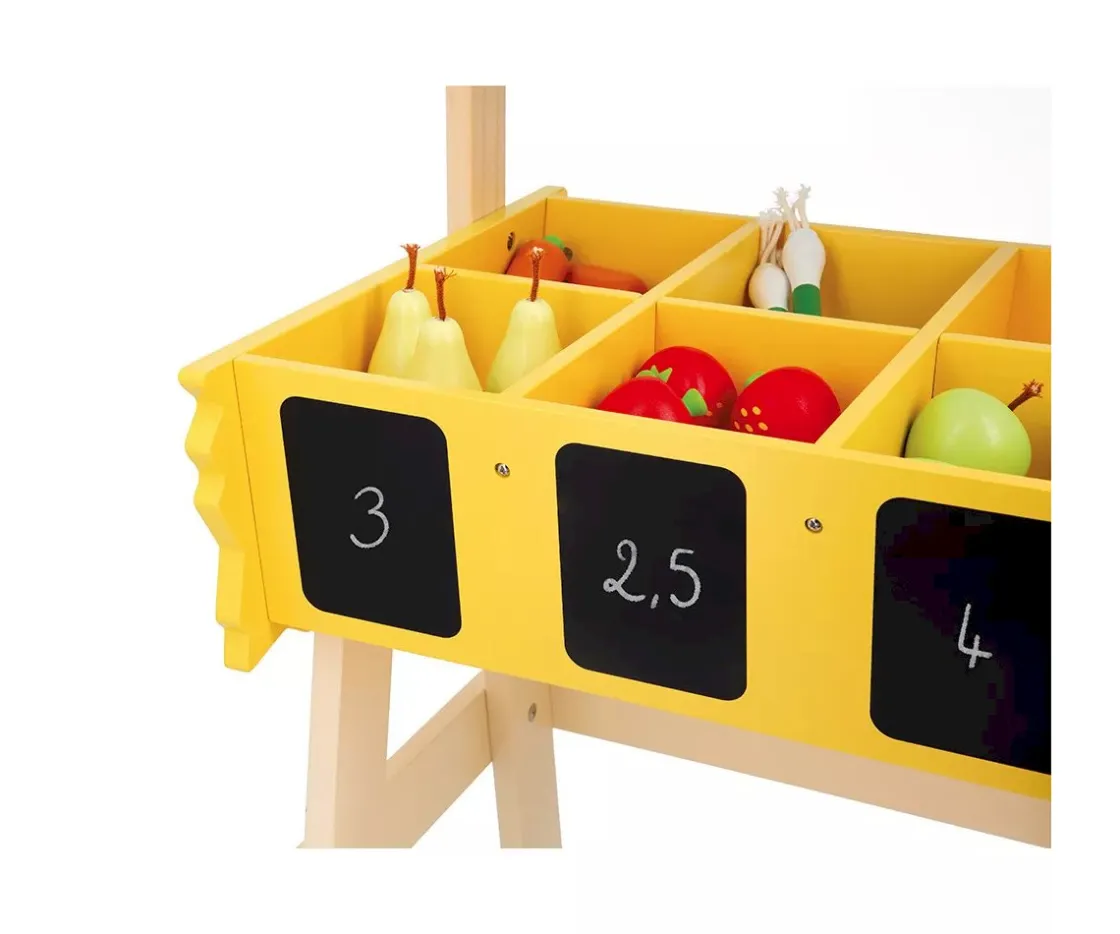 Niños Janod Puesto de Mercado Agrícola