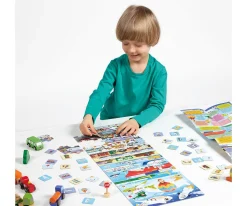 Niños Banana Panda Puzzle + Transporte