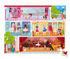 Janod Puzzle Academia de Baile^Niños Juguetes Niños 6 Años