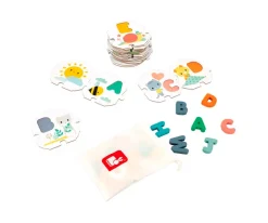 Niños Janod Puzzle Aprendo el Alfabeto en Francés