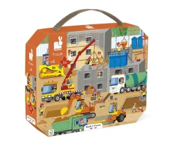 Niños Janod Puzzle Construcción 36 Piezas