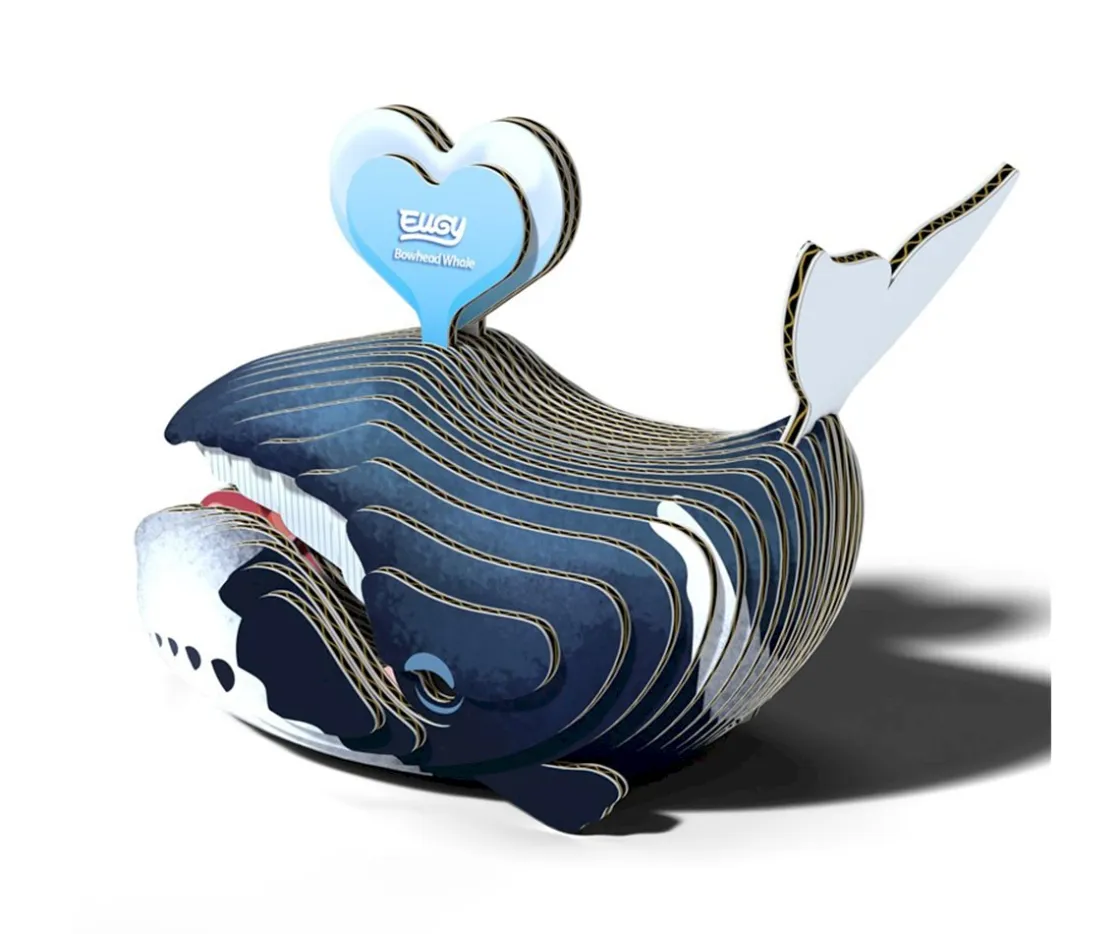 Niños Dodoland Puzzle 3D Eugy Ballena de Groenlandia