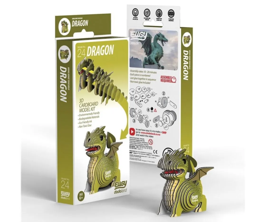 Niños Dodoland Puzzle 3D Eugy Dragon