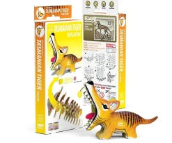 Dodoland Puzzle 3D Eugy Tigre de Tasmania^Niños Juguetes Niños 6 Años
