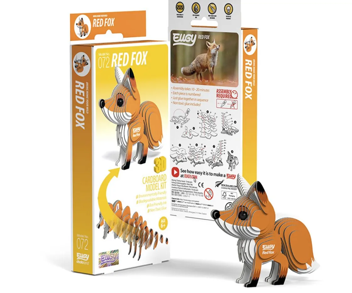 Niños Dodoland Puzzle 3D Eugy Zorro