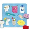 Niños Goula Puzzle de Madera Baño