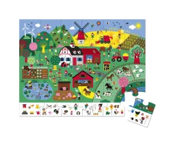 Niños Janod Puzzle de Observación La Granja