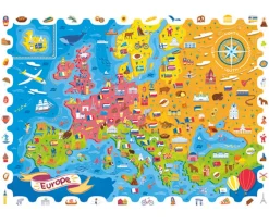 Niños Ludattica Puzzle Detective El Mapa de Europa