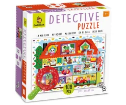 Niños Ludattica Puzzle Detective En Mi Casa
