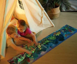 Niños Hape Puzzle Dinosaurios Fluorescente