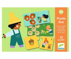 Djeco Puzzle Duo Primeras Cifras^Niños Juguetes Niños 3 Años