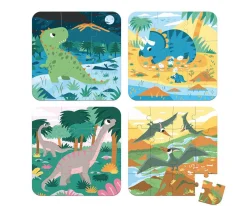 Niños Janod Puzzle Evolutivo Dinosaurios