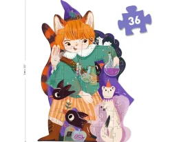 Djeco Puzzle Gigante Pío el Mago^Niños Puzzles Para Niños