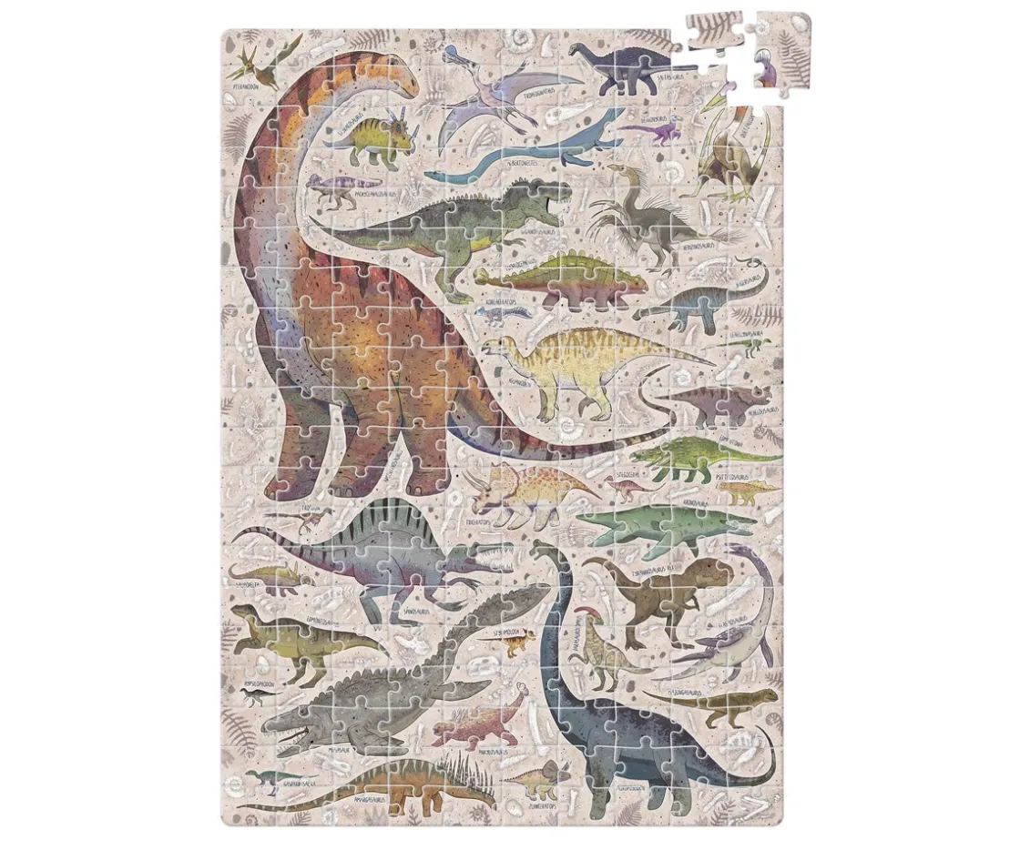Niños Banana Panda Puzzle Gigante Puzzlove Dinosaurs