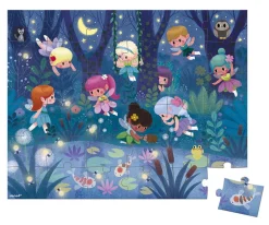 Niños Janod Puzzle Hadas y Nenúfares 36 Piezas