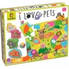 Niños Ludattica Puzzle I Love Pets