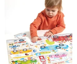 Banana Panda Puzzle Jumbo Moto Cars^Niños Juguetes Niños 4 Años