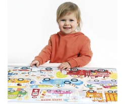 Banana Panda Puzzle Jumbo Moto Cars^Niños Juguetes Niños 4 Años