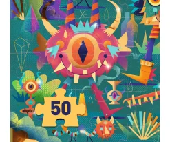 Niños Djeco Puzzle La Fiesta de los Monstruos