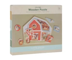 Little Dutch Puzzle Madera Little Farm^Niños Juguetes Para Niños De Un Año