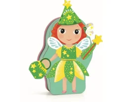 Niños Djeco Puzzle Magnético Hada y Princesa