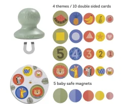 Niños Taf Toys Puzzle Magnético Peek-A-Boo