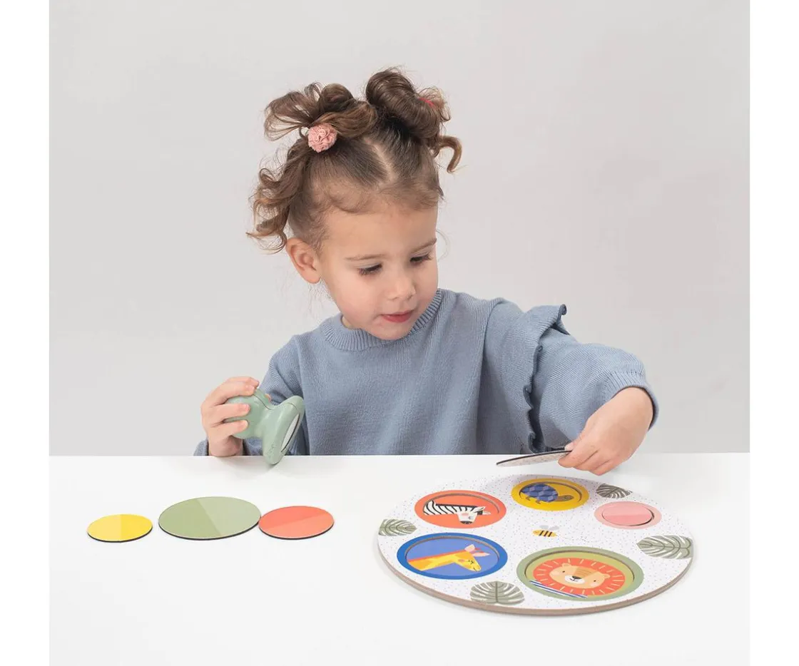 Niños Taf Toys Puzzle Magnético Peek-A-Boo