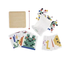 Niños Janod Puzzle Mosaico, Simetría y Codificación