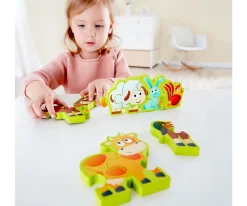 Niños Hape Puzzle Números y Animales de Granja