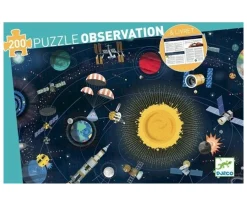 Niños Djeco Puzzle Observación El Espacio