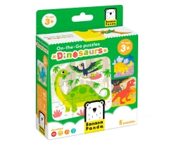 Niños Banana Panda Puzzle On the Go Dinosaurs