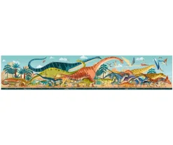 Niños Janod Puzzle Panorámico Dinosaurios